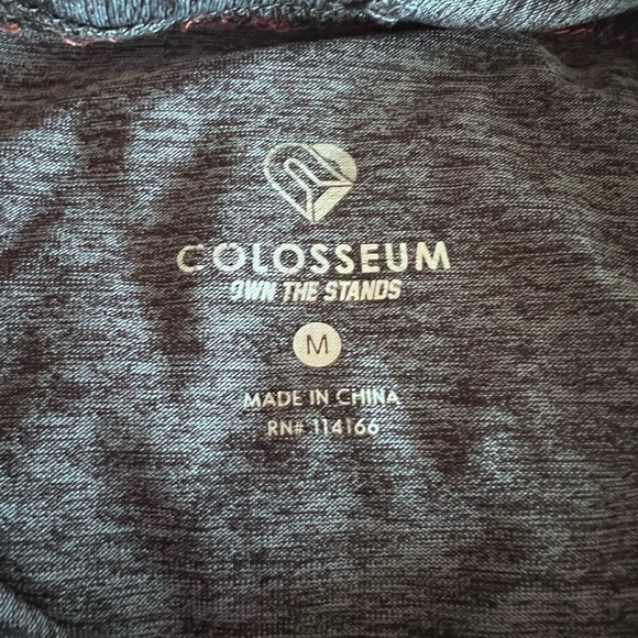 Syracuse University SU Colosseum Gray and Orange Women's Hoodie - Picture 4 of 5